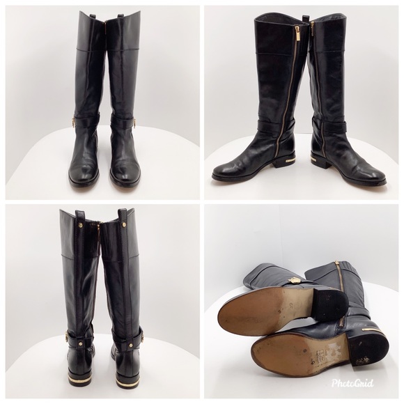 {Michael Kors}  Padlock / Gold tone heel trim band - Picture 6 of 8